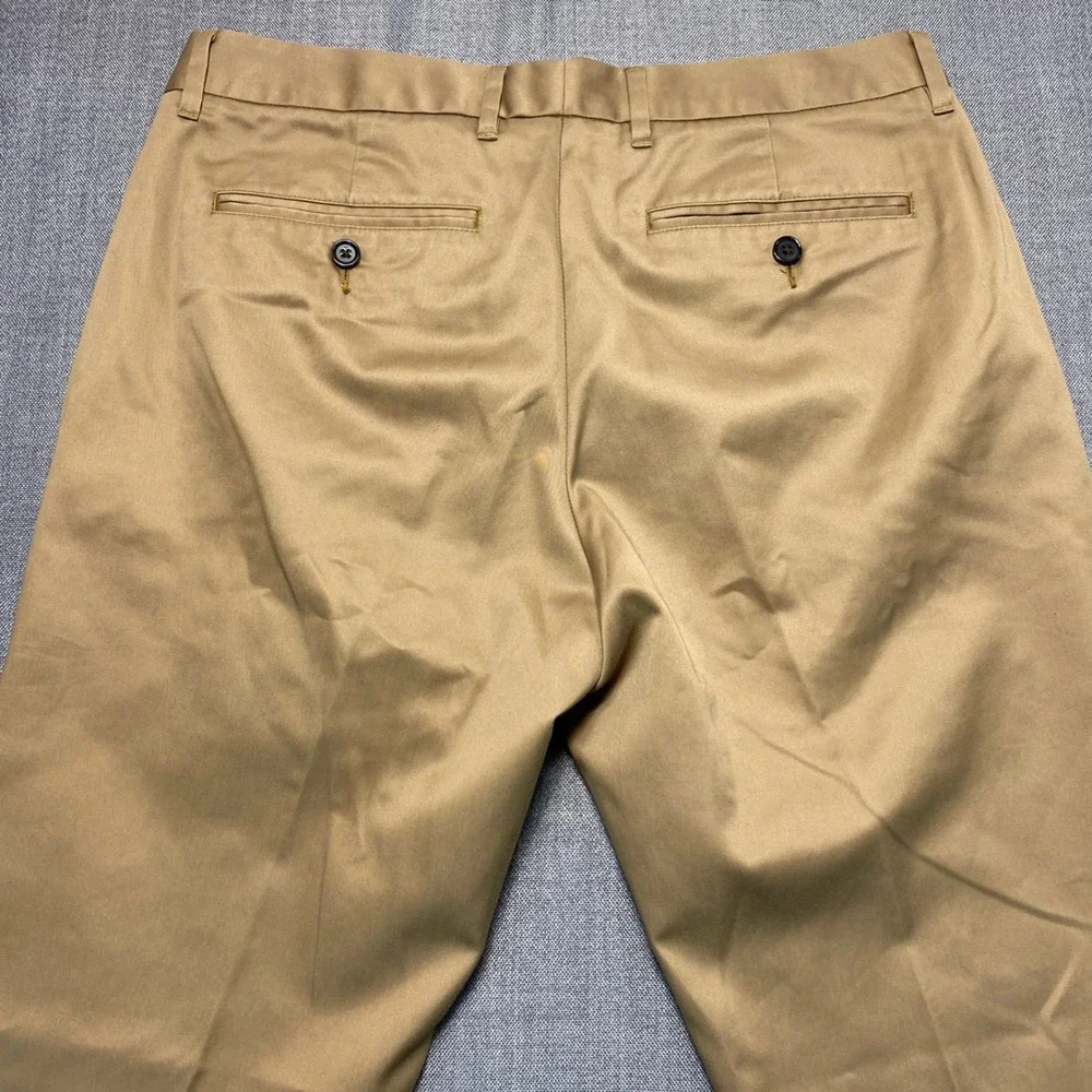 Bonobos Mens Thursday Weekday Warrior Slim Fit Chinos Tan Khaki Pants 32x34 NWOT